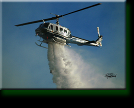 San Diego County Sheriff / Fire Copter