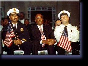 Houston Mayor, Police, and Fire Chief