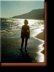 A dreamy, surreal evening with Heather in Topanga Beach.