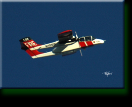 California Dept of Forestry, Spotter/Command Plane, OV-10 Bronco