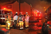 Houston Firefighters in Action